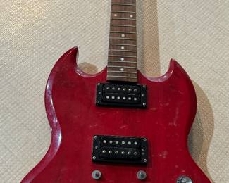 Gibson Epiphone Red Guitar