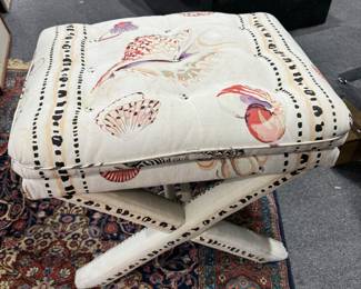 X Table Shell Fabric Pattern(Stains)
