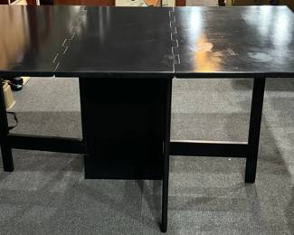 George Nelson For Herman Miller Drop Leaf Original Finish 1956 Wood Table (Purchased In 1956' NY)