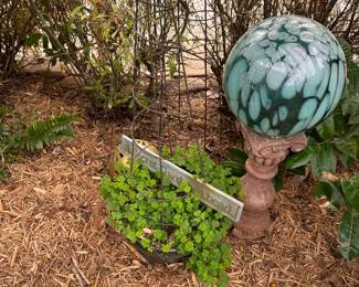 gazing ball