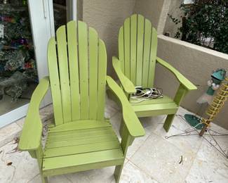 Adirondike chairs