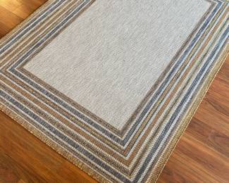 Allen Roth Patterson Tandoori Spice Rug - 5'3" x 7'6"