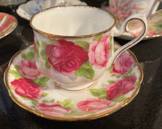 Royal Albert "Old English Rose" Tea Cup & Saucer