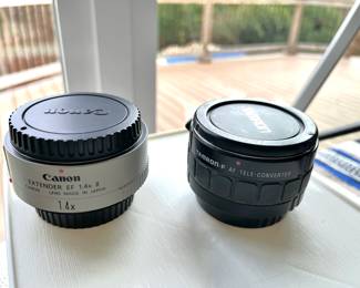 Canon Extender Lens 1.4X EFII, Tamron F Af Tele-converter Lens