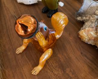 Wind-Up Collectible Crazy Spinning Squirrel
