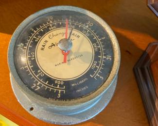 Airguide Instrument Company Marine Barometer
