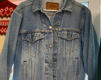 Calvin Klein Denim Button Up Jacket - Size Small