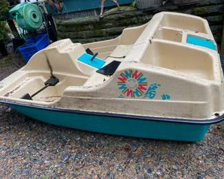 Water Wheeler Two Person Pedal Boat