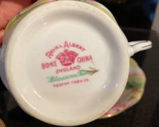 Royal Albert "Blossom Time" Tea Cup & Saucer