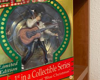 Carlton Cards Elvis 1st in a Collectible Series Musical "Blue Christmas" Ornament