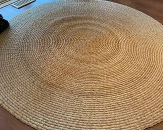 Circular Braided Jute Mat