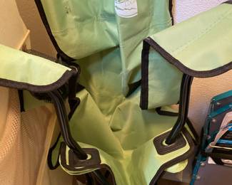 Glaciers Edge Green Folding Camp Chair