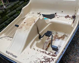 Water Wheeler Two Person Pedal Boat