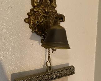 Bronze Tone Wall Mounted Bell