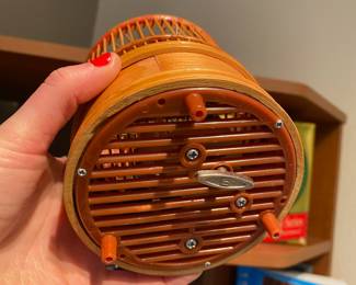 Sankyo Bamboo Bird Cage Music Box
