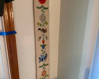 Dutch Needlepoint Tapestry Banner