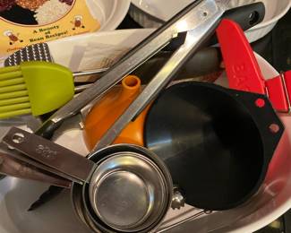 Assortment of Kitchen Utensils