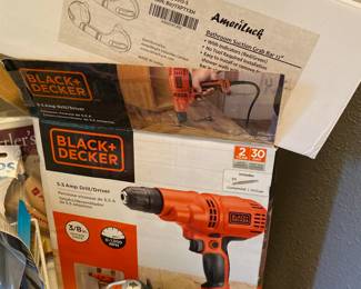 Black & Decker Electric Drill Driver Kit