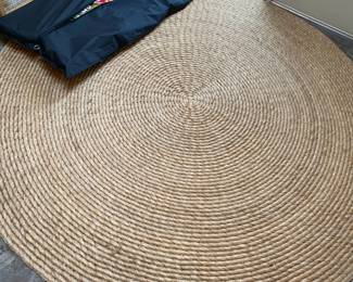 Circular Braided Jute Mat