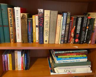 Assortment of Hard Cover & Soft Cover Books