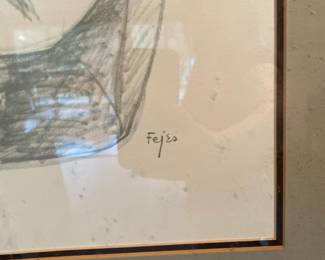 Alaskan Eskimo Mother & Child Art Print Signed by Claire Fejes