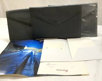 3 Vntg Concord Flight Envelope Folder, More