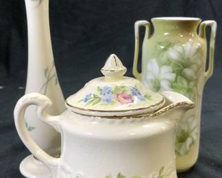 3 Porcelain Vessels Lenox USA, RS Germany, More
