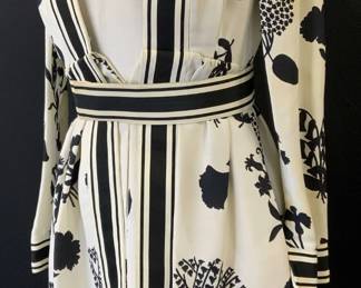 Geoffrey Beene Vintage Cocktail Top w Belt