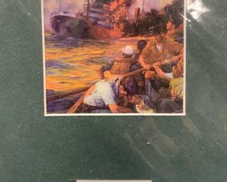 A Careless World Litho & 3cent Stamp