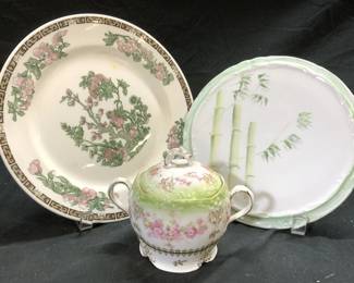 Lot 3 Assorted Porcelain Dishes WARWICK, BAVARIA