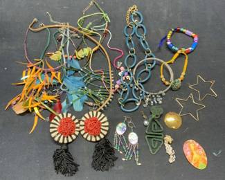 Group Lot Vintage Handmade Jewelry