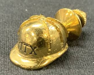 Vintage NTX Helmet Lapel Pin