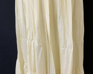 Dries Van Noten Silk Plisse Long Skirt, Belgium