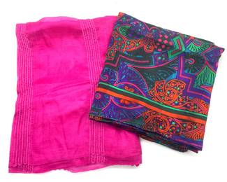 2 Silk Scarves, Charter Club More