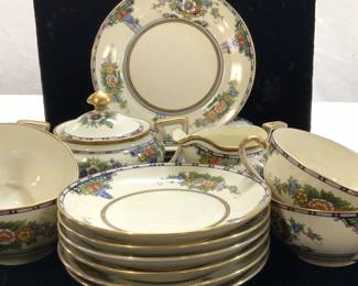 NORITAKE Japan Porcelain Teaware Set 17