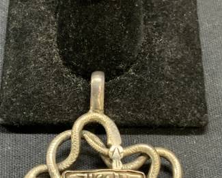 2 Sterling Silver Jewelry, Pendant & Mexican Ring