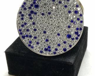 Crystal Studded Mirror Compact