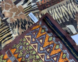 Adrienne Landau Silk Scarf & Animal Print Scarf 2