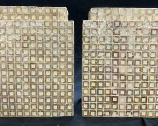 TOZAI Pr Lidded Vessel Canister Mica & MOP