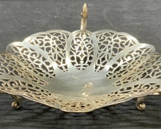 International Silver Lovelace Silver Pl Candy Dish
