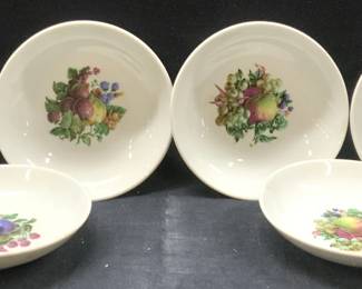 Naaman Set 6 Porcelain Dishes, Israel W Box