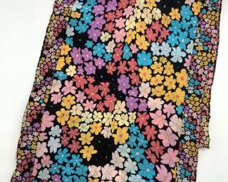 Echo Silk Floral Scarf