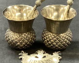 3 Sterling Silver Kitchen Accessories