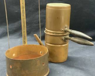 Lot 4 Copper Kitchenware