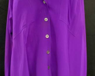 Donna Karan Original Sample Plus Size Blouse