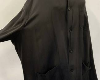 Donna Karan Heavy Silk Plus Size Fashion Jacket