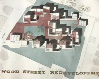 2 Hand Drawn Development Architecture Plans