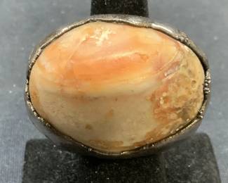 Signed Handmade Sterling Silver Ring