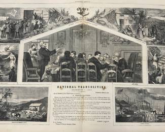 Antique Harpers Weekly 1865 Illustrated Magazine