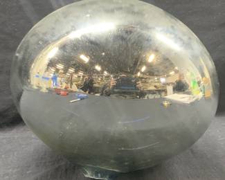 Hand Blown Metallic Tn Art Glass Vessel